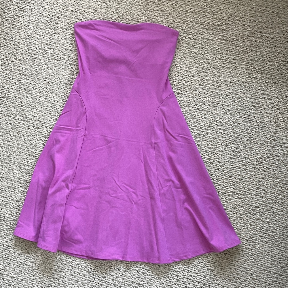 Susana Monaco Strapless Tube Fit and Flare Dress